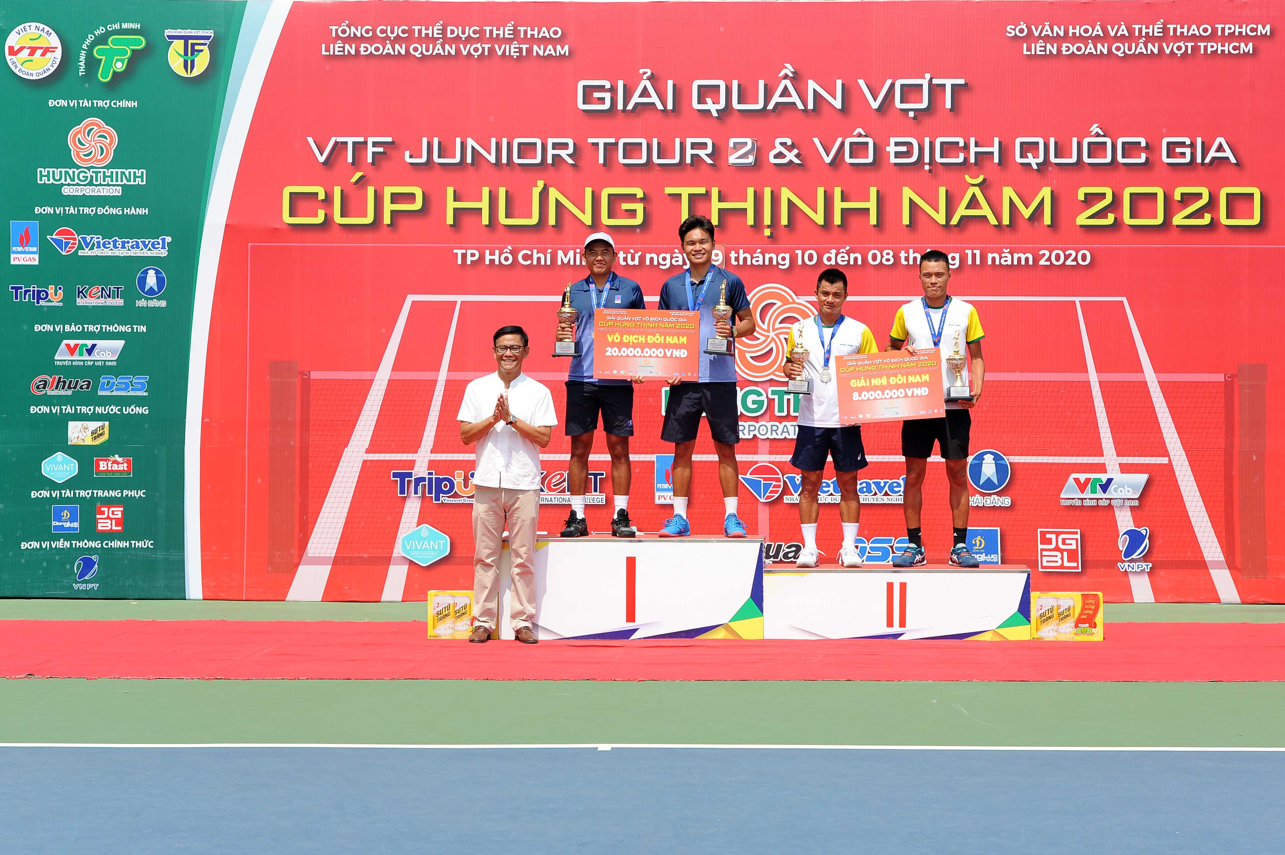 Giải quần vợt vô địch quốc gia 2020: Xác định các nhà vô địch nội dung đánh đôi - ảnh 3 Hình ảnh: Giải quần vợt vô địch quốc gia 2020: Xác định các nhà vô địch nội dung đánh đôi số 3