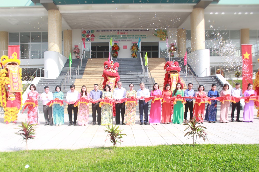 Khánh thành Trung tâm Thể dục Thể thao quận Gò Vấp - ảnh 2 Hình ảnh: Khánh thành Trung tâm Thể dục Thể thao quận Gò Vấp số 2