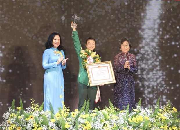 VĐV Khổng Mỹ Phượng được vinh danh Công dân trẻ tiêu biểu TP.HCM năm 2020 - ảnh 2 Hình ảnh: VĐV Khổng Mỹ Phượng được vinh danh Công dân trẻ tiêu biểu TP.HCM năm 2020 số 2