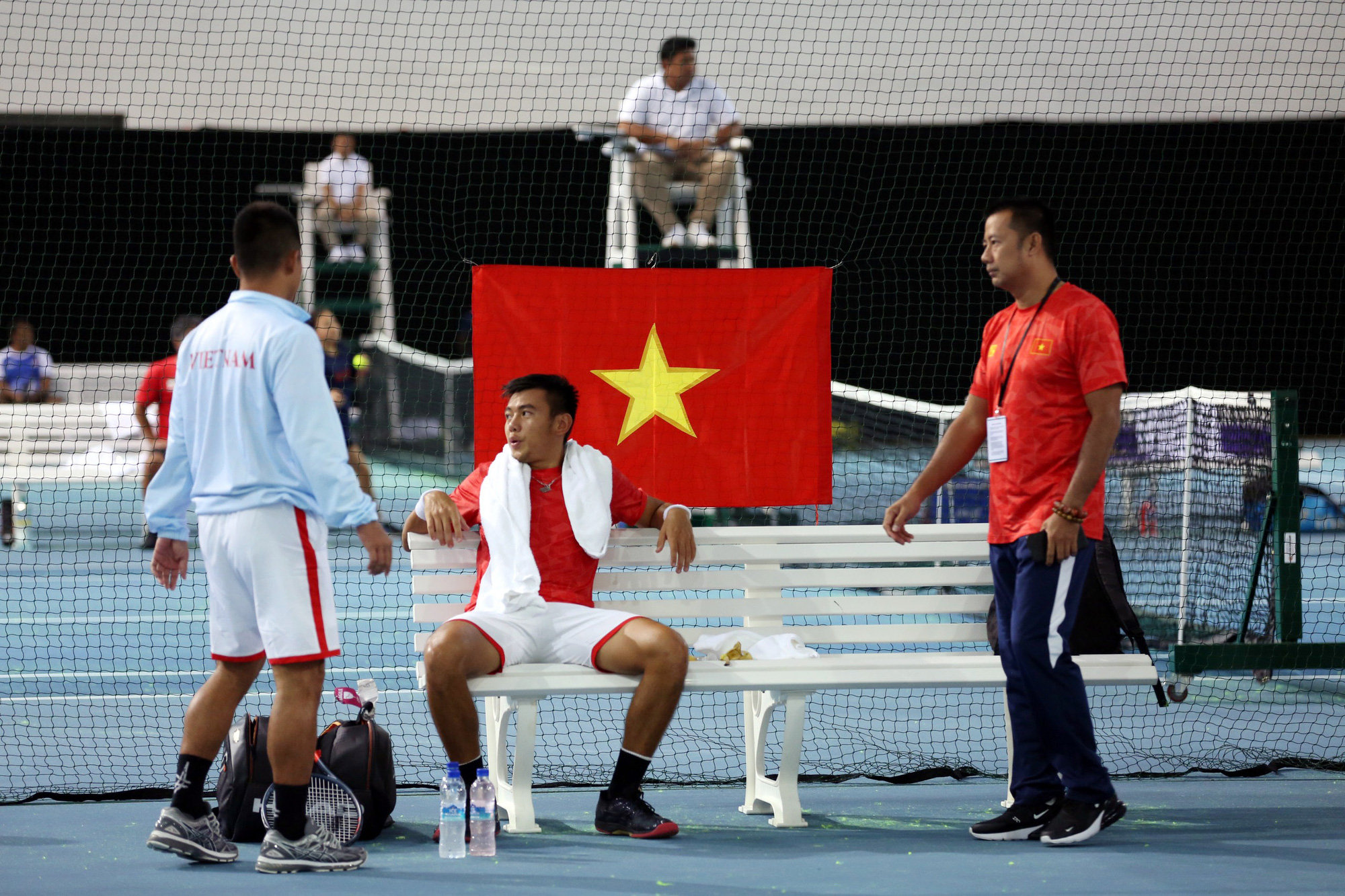 Tuyển Paciffic Oceania ấn tượng nhưng Davis Cup Việt Nam mới xuất sắc - ảnh 2 Hình ảnh: Tuyển Paciffic Oceania ấn tượng nhưng Davis Cup Việt Nam mới xuất sắc số 2